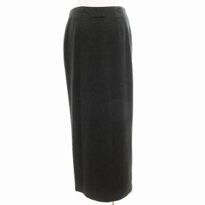 Jean Paul GAULTIER CLASSIQUE 美品 ロングスカート タイト フロントボタン 40 グレー