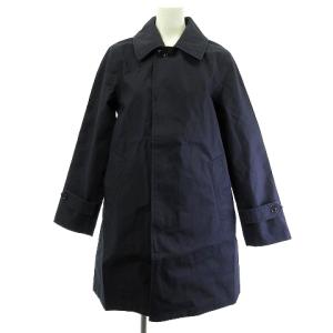 ステンカラーコート ゴアテックス ネイビー 紺 M