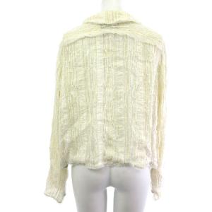 CHANEL 07C ジャケット レース ココマーク アイボリー 46 P29965V14280