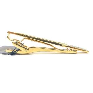 YVES SAINT LAURENT タグ付き タイピン タイピン ワニ口タイプ ロゴ 刻印 ゴールド