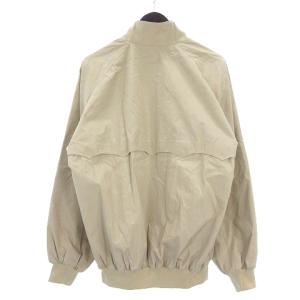Baracuta クラシックハリントンジャケット ブルゾン スイングトップ 裏地チェック 英国製 コットン ベージュ 38 SM