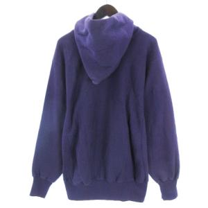 Champion パーカー プルオーバー リバースウィーブ 長袖 裏毛 スウェット 紫 パープル XL 大きいサイズ SM