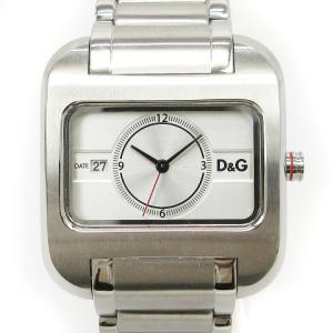 腕時計 アナログ クオーツ デイト 3針 スクエア シルバーカラー SM AA