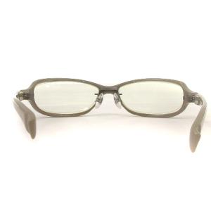 999.9 眼鏡 メガネ フルリム プラスチックフレーム 度無し ベージュ