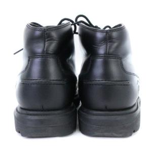 Timberland ショート ブーツ 撥水 レザー 黒 ブラック 7.5W 25.5 靴 SM