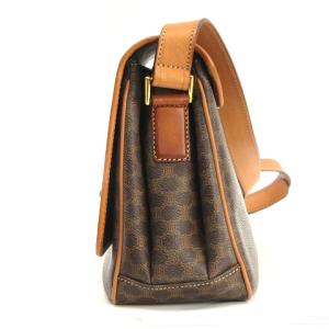 CELINE オールド マカダム柄 ゴールド金具 ブラウン