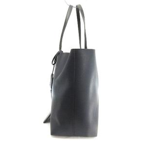 UNITED ARROWS バッグ トート リバーシブル ビッグ ポーチ付 ロゴ 717091 紺 黒 ネイビー ブラック 鞄 SM