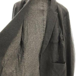 ESTNATION テーラードジャケット シングル ストレッチ グレー