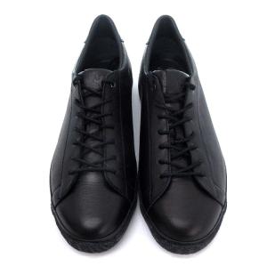 SPINGLE MOVE 美品 Biz コートスニーカー ローカット オイルワックス レザー Biz-134 黒 ブラック L 靴 SM