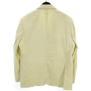 Papas テーラードジャケット ブレザー コーデュロイ M アイボリー系