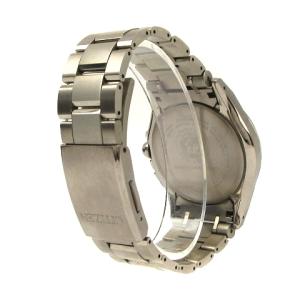 CITIZEN ATTESA アテッサ 腕時計 エコドライブ ソーラー電波 文字盤ブラック H10A-T020402 シルバー系 小物 SM