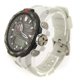 CASIO プロトレック PRO TREK パスファインダー 電波 ソーラー カモフラ PRW-6000SC グレー系