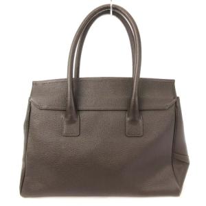 TOFF&LOADSTONE ルーフボタン レザー トートバッグ ダークブラウン 焦げ茶 鞄 SM