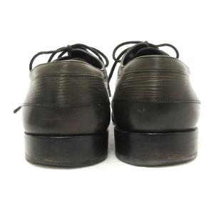 LOUIS VUITTON エピ ビジネスシューズ プレーントゥ 外羽根 レザー 7 ブラック 