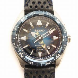 SEIKO PROSPEX KINETIC GMT プロスペックス キネティック GMT パワーリザーブ 腕時計 100 M SUN059P1