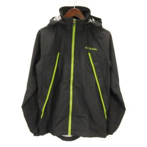 マウンテンパーカー ジャケット オムニヒート ロゴ刺繍 211PM2577 ブラック グリーン