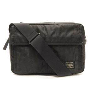 吉田カバン アーガイルチェックショルダーバッグ ブラック