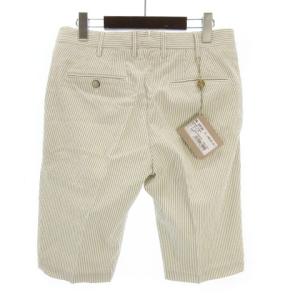 Cruciani ハーフパンツ シアサッカー 31 グレージュ