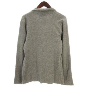 Cruciani ダブルジャケット ニット カシミヤ100％ グレー 46 