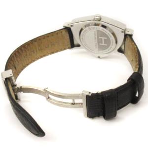 Hamilton Ventura 腕時計 アナログ 3針 H244110 クオーツ シルバー ブラック