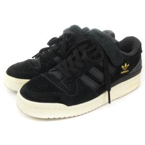 adidas Originals FORUM 84 LOW スニーカー Q46366 コアブラック クリーム カーボン 23.5