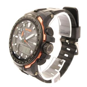 CASIO プロトレック PRW-6100  腕時計 電波ソーラー タフ 黒
