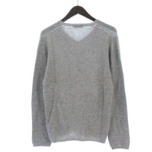 PRADA カシミヤ100% ニット 44 グレー