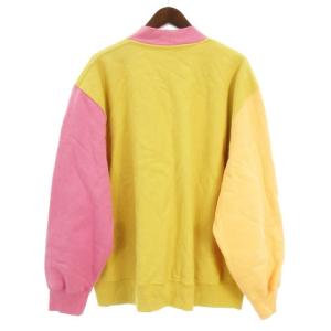 Levi's FLEECE CARDIGAN LEMON ORANGE PINK TAN カーディガン イエロー