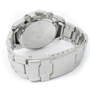 UNITED ARROWS 腕時計 クロノグラフ アナログ クオーツ 0510-K005094 シルバー ブラック系 SMV