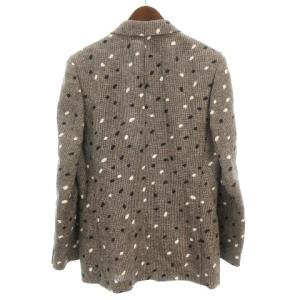 PAUL SMITH リネンテーラードジャケット ブラウン