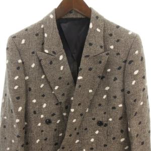 PAUL SMITH リネンテーラードジャケット ブラウン