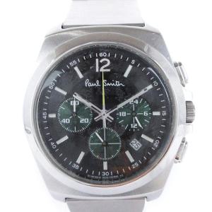 腕時計 0520-T002161 アナログ クオーツ クロノグラフ シルバーカラー グリーン系 ウォッチ SMVY