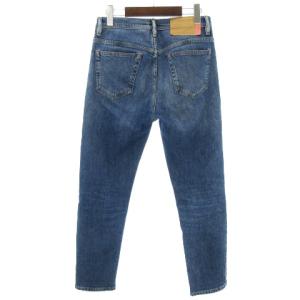 Acne Studios 30O176-147 RIVER MID BLUE デニムジーンズ テーパード クロップド ブルー