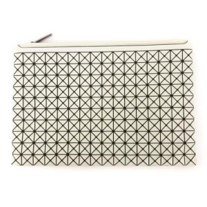 クラッチバッグ オーガナイザー フラット グレー ブラック