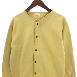 WAREHOUSE U.S.NAVYタイプスウェットカーディガン 40 ダークベージュ 