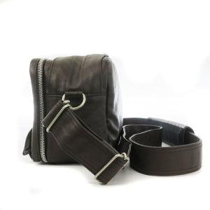 PORTER FREE STYLE ショルダーバッグ ジップ ブラウン