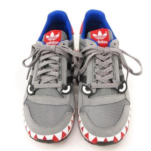 adidas Originals M21874 ZX 500 OG SAME スニーカー シャーク スエード 26cm グレー