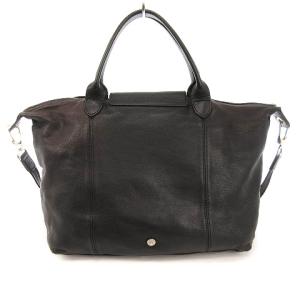 Longchamp 折りたたみ式ハンドバッグ ブラック