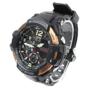 CASIO G-SHOCK マスターオブG グラビティマスター 腕時計 アナデジ クオーツ GA-1100RG ブラック ローズゴールド SMV