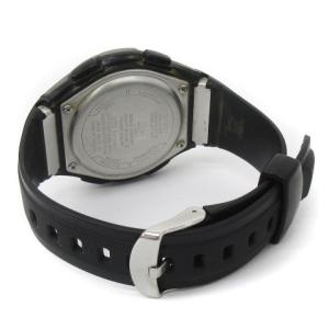 CASIO WAVE CEPTOR 腕時計 WVA-M650 アナデジ ソーラー ブラック系