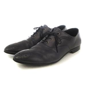 PRADA ドレスシューズ 4E 1569 レースアップ レザー シューズ ビジネス ドレス 7