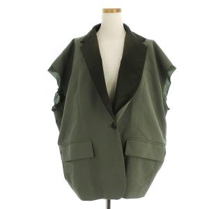 21SS Suiting Jacket 21-05521 ジャケット カーキ