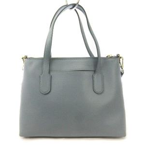 FURLA JILL アヴィオ ハンドバッグ 2way レザー ロゴ 水色