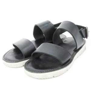 BUTTERO レザーサンダル ベルト B6102 黒 41