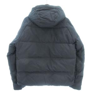 adidas ビッグバッフル ダウンジャケット フーディ 黒 M