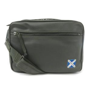 LINER ショルダーバッグ ロゴ グレー