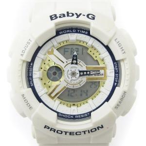 BABY-G CASIO 腕時計 アナデジ クオーツ BGA-131 BA-110LD 2点セット ホワイト