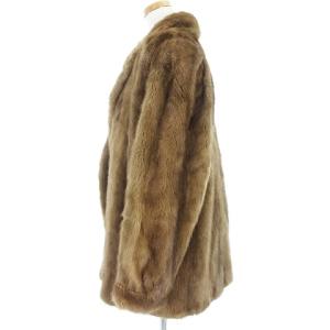 SAGA MINK MESSALA 銀サガ ショートコート ミンク ファー 茶 ブラウン 15 アウター 大きいサイズ SM0