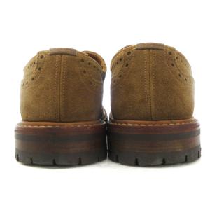 Tricker's 908893 M7047 GOOD YEAR ドレスシューズ ウイングチップ スエード 茶