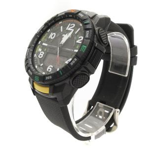 CASIO PRO TREK 腕時計 デジアナ クォーツ Bluetooth PRT-B50 ブラック SM0